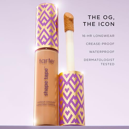 Tarte Shape Tape Concealer & Brush Light-Medium 29N - Full Coverage, Vegan