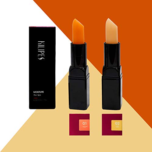 Moisturizing Color Change Lipstick, Natural Nourishing Mood Lip Stick Moisturizer Lip Gloss Balm with Vitamin E for Dry & Chapped Lips Valentine's Day Gift