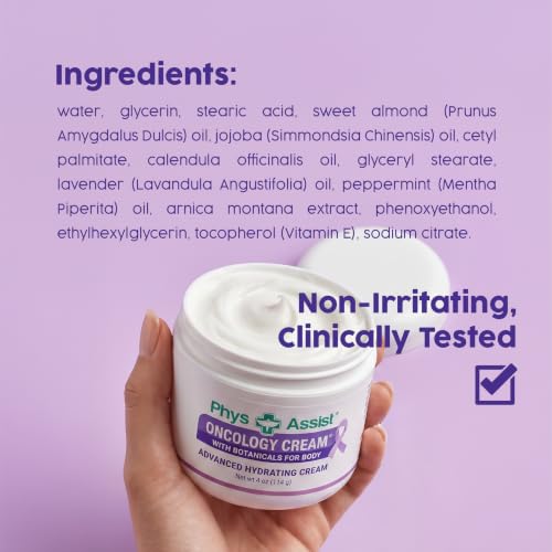 PhysAssist Oncology Lip Balm & Skin Care Set for Chemo Patients, 4oz