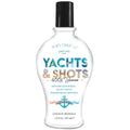 Tan Asz U Yachts & Shots Tanning Lotion, 400X Double Shot Bronzer, Super Dark Ocean Mineral & Sea Salt Cocktail Tanning Lotion with Advanced Coconut Water Base, 7.5 Fl Oz