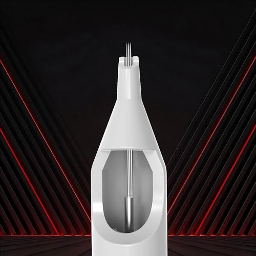 T-Tech C1209RS Round Shader Tattoo Needle Cartridge - Medical-Grade Plastic & Stainless Steel