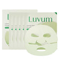 Calming Repair Cica Gel Mask with Centella - Hydrogel Overnight Face Mask 4+1 Pack
