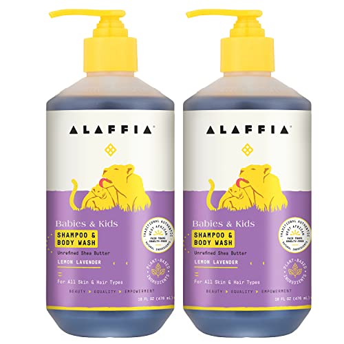 Kids Lemon Lavender Sulfate-Free Shampoo & Body Wash 2-Pack - 16 Oz Each