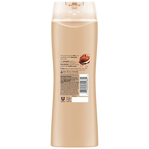 Suave Naturals Body Wash, Creamy Cocoa Butter & Shea, 15 Fl Oz (Pack of 6)