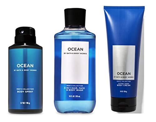 Bath & Body Works Ocean Men's 3-Piece Body Care Gift Set