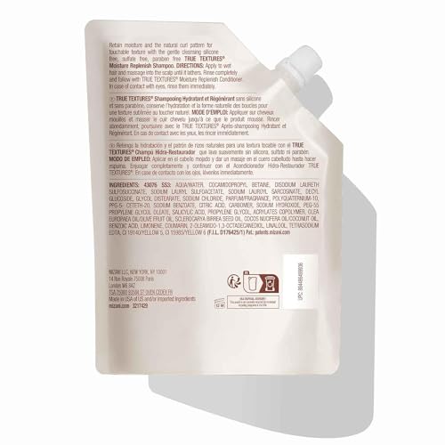 Mizani True Textures Moisture Replenish Shampoo 16.9 Fl Oz - For Curly Hair