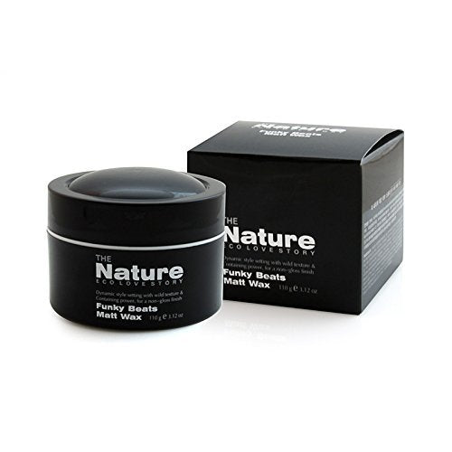 Strong Hold Matte Hair Wax for Short Hair Styling - Natural Finish