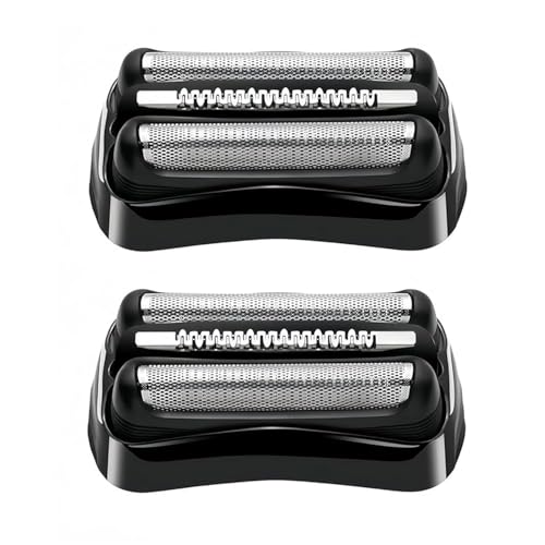 2 Pack Series3 21B Replacement Head Compatible with Braun S3 21B, Foil Shaver Replacement Compatible with Braun Electric Razor 3040s,300s,310s,320s,3050cc,3090cc,3010s,3030s, Etc.