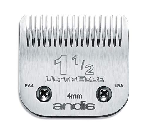 Detachable Clipper Blade 1-1/2 (4mm) for Hair & Body Grooming - Carbon Steel, Rust-Resistant