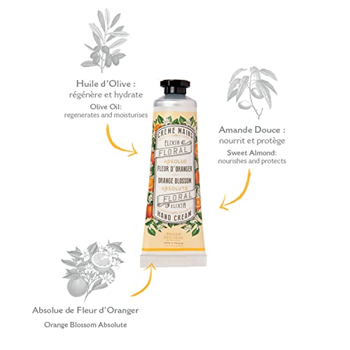 Panier des Sens Hand Cream Gift Set with 3 Scents - Orange Blossom, Jasmine, Geranium