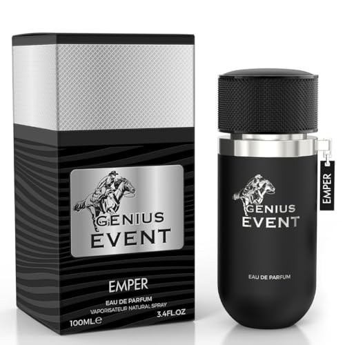 Men's Fragrance Emper Genius Event 100ml - Fresh Citrus & Amber Scent