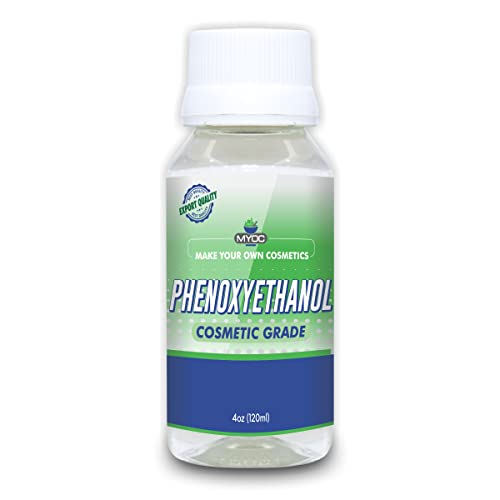 Phenoxyethanol Liquid (120 ml / 4.05 fl oz) - Cosmetic Grade For DIY Creams Serums Lotions & Haircare Formulations