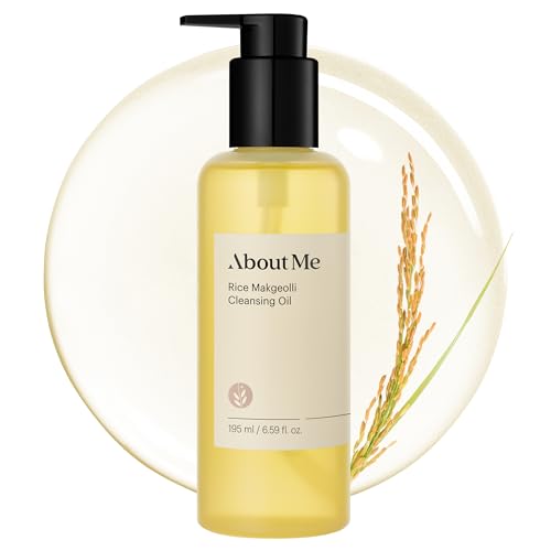 Korean Rice Cleansing Oil with Makgeolli Ferments - Makeup & Sunscreen Remover, 6.59 fl oz