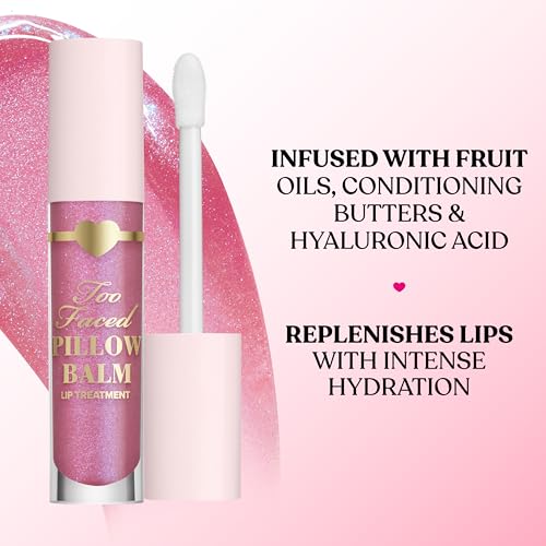 Too Faced Pillow Balm Dream Duo | Hyaluronic Acid + Moisturizing Lip Treatment Gift Set