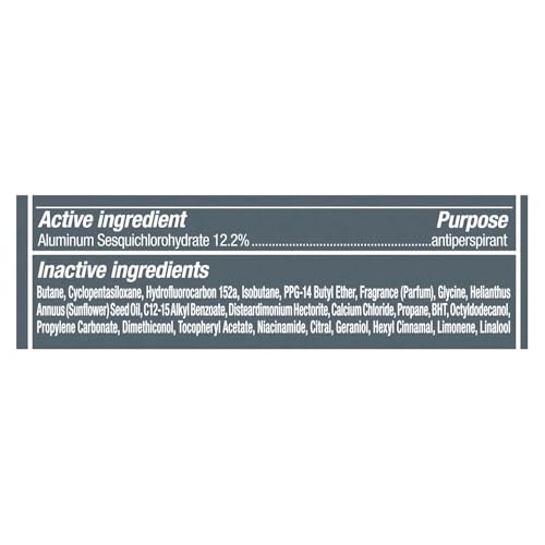 Dove Men+Care Coastal Cedar Dry Spray Antiperspirant - 4 Pack, 72H Odor & Sweat Protection