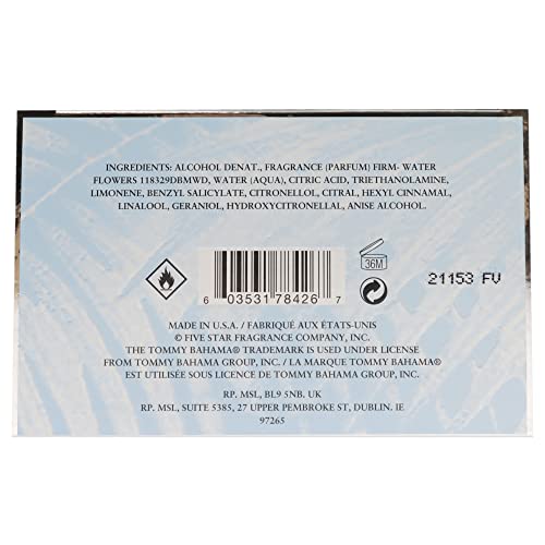 Tommy Bahama Clementine & Pomegranate Fragrance 3.4 Fl Oz | Unisex Eau de Parfum
