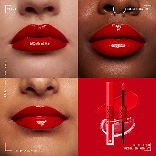 Long-Lasting Lipstick & Lip Gloss Set - High Shine, 16-Hour Wear