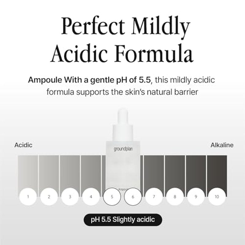 Ampoule 1.35 fl oz ? Lightweight Hydrating Serum with Panthenol, Witch Hazel Water & Amino Acid Complex, pH 5.5 Moisture Balance for Sensitive Skin