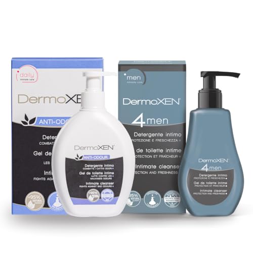 Intimate Hygiene Duo | Women¡¯s Anti-Odour Feminine Wash & Men¡¯s Antibacterial Menthol Gel | pH Balanced Daily Intimate Care for Couples