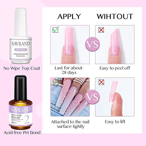 Acrylic Nail Kit with Drill and Liquids for Home Use - UV Stable, Long-Lasting Manicure Set