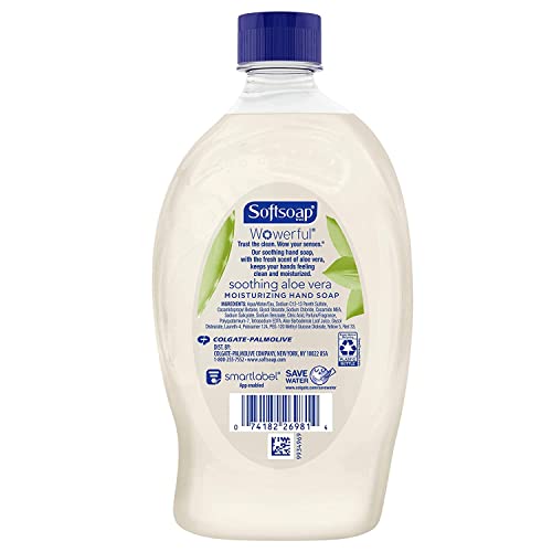 Softsoap Moisturizing Liquid Hand Soap Refill Aloe Vera 32 oz - Gentle & Fragrance