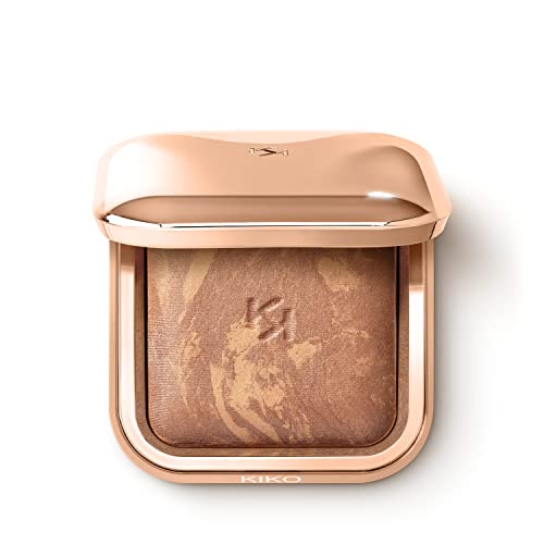 KIKO Milano Silky Glow Baked Powder Bronzer 02 Terracotta - Natural Sun-Kissed Finish