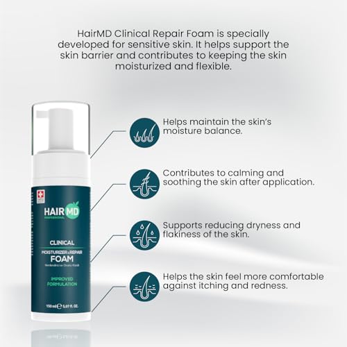Men's Post-Transplant Hair Growth Foam - Nourishing Scalp Care 150ml
