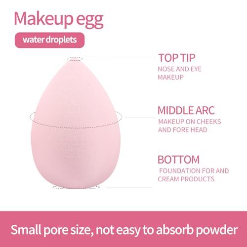 MAANGE Pink 42-Piece Makeup Brush Set – Premium Synthetic Tools & Travel Case