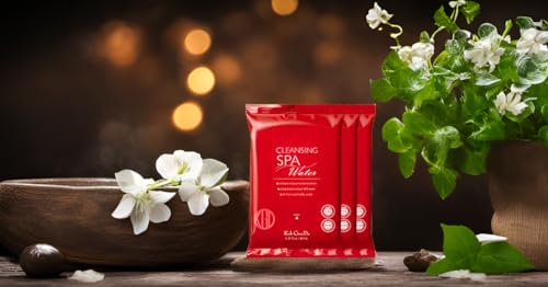 Koh Gen Do Cleansing Water Cloths - Organic Makeup Remover, Pack of 3 (10 Count Each)