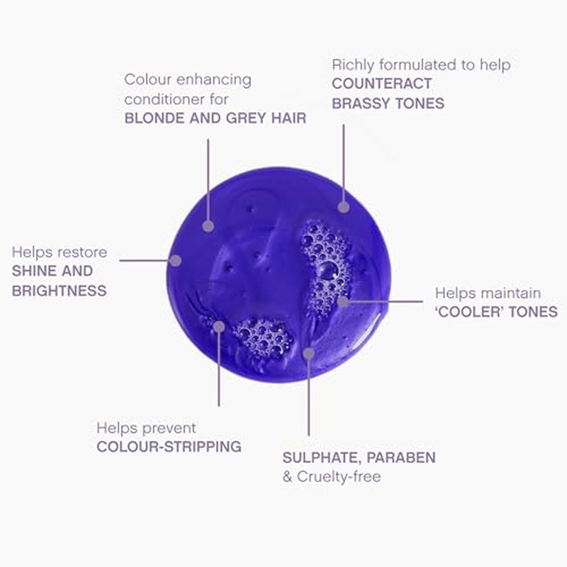 KEVIN.MURPHY BLONDE.ANGEL.WASH - Blonde Shampoo - Purple Shampoo for Blonde & Grey Hair - Colour Enhancement Hair Care - Colour Safe - Paraben & Sulphate Free - 250 mL /8.4 fl oz