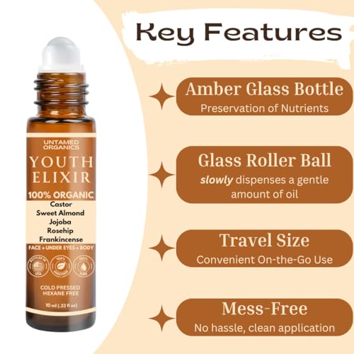 Organic Hyaluronic Acid Serum for Face ? 30ml Hydrating Serum ? Hyaluronic Acid Serums for Deep Moisture, Plumping & Anti-Aging