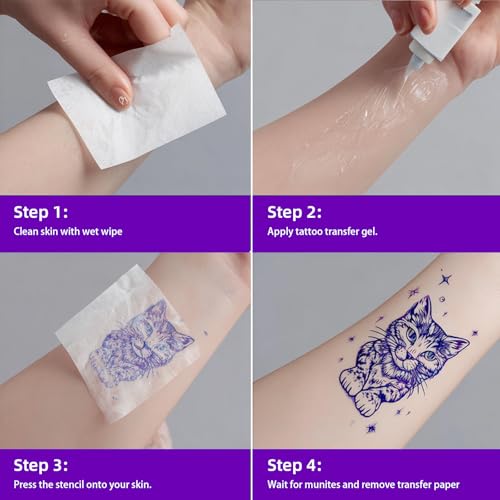 Portable Tattoo Stencil Printer Machine - Wireless Thermal Transfer for Artists & Enthusiasts