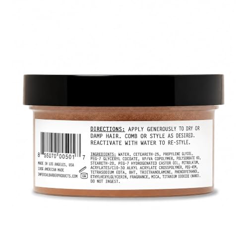 Fiber Pomade - Medium Hold Hair Styling Product with Custom Texture & Shine, 6 oz - Variation of THIS listing