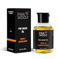 Pre Shave Oil for Men ? Shave Prep for Smooth Razor Glide ? Preshave Treatment Reduces Razor Bumps & Irritation ? For Electric & Manual Razors ? OUDH & SANDALWOOD ? 2 Fl Oz