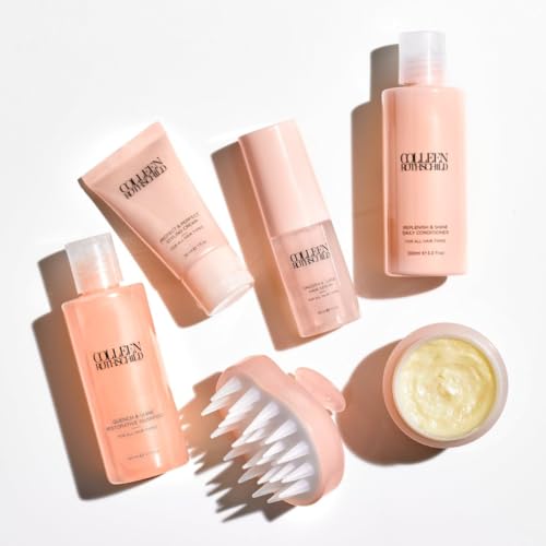 Travel Hair Care Set - 7 Piece Deep Nourishing Shampoo Conditioner Styling