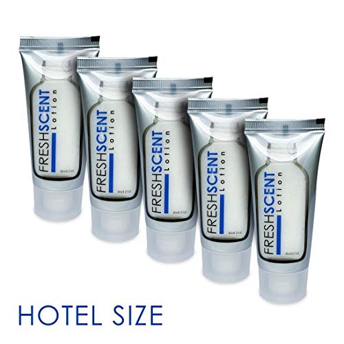 Freshscent 1oz Lotion Pack of 100 Travel Size Tubes for Hospitality & Hotel Use