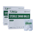 Sterile Cotton Balls Pack of 120 - Gentle, Pure, Individually Packaged for Sensitive Skin