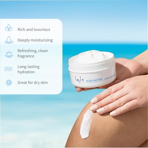 Rejuvenating Body Butter for Dry Skin - Seaweed, Shea & Nourishing Oils - 10.1 fl oz