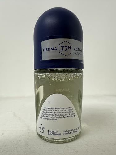 Men's Anti-Perspirant Roll-On Deodorant 25ml - 72H Sweat & Odor Protection, Cooling Masculine Scent
