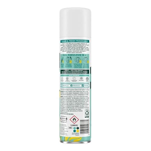 Batiste Original Dry Shampoo, 6.76 OZ / 200ml , Powder, Oily Hair, Oil Control, Citrusy Scent