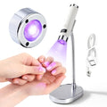 SAVILAND UV Light for Gel Nails with Magnetic Stand - White