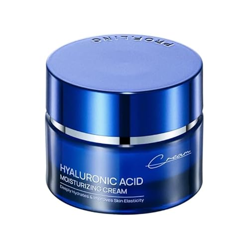 Hyaluronic Acid Moisturizing Cream with Collagen - Anti-Aging Face Cream for Deep Hydration, Wrinkle Reduction & Firming - With Supro-Energy Complex, For Sensitive Skin