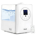 Levoit 6L Humidifier for Large Rooms – Warm & Cool Mist, White (Bedroom/Auto Mode) 6L