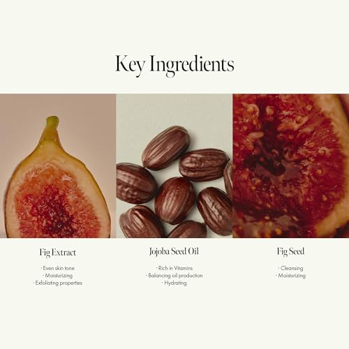 Fig Whisky Body Scrub - Vegan Exfoliator for Smooth Skin 8.46 oz - Anillo