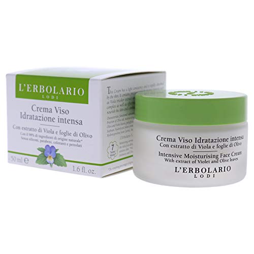 L'Erbolario Fragrance Free Intensive Moisturizing Face Cream 1.6 oz – Hydrating Daily Moisturizer