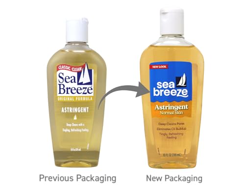 Sea Breeze Original Formula Astringent - 10 oz Pack of 6 for Clear, Refreshed Skin