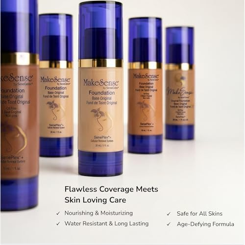 SeneGence MakeSense Dewy Foundation - Long-Lasting, Hydrating, 1 Fl Oz (Pack of 1)