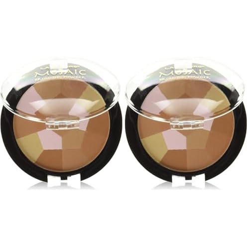 L.A. COLORS HD Mosaic Bronzer (carded), Sun-Kissed Bronze CBMP270 (Pack of 2)