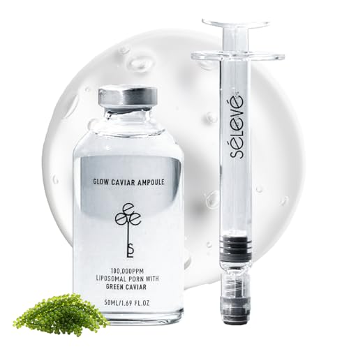 Glow Caviar Ampoule ? Intensive Hydration & Radiance Serum with Liposomal PDRN, Green Caviar Extract, Niacinamide & Ferulic Acid. Sensitive, Dry Skin, Korean Skincare (1.69 fl oz / 50 ml)