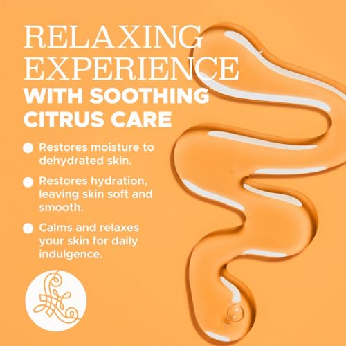 Luseta Citrus & Collagen Body Wash Nourishing & Refreshing Cleanser Enhances Skin Elasticity & Hydration Suitable for All Skin Types 33.8oz